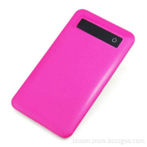 Ultra-slim Mobile Charger for iPhone 6, 5,000mAh, USB Output 1A, 4-level LED IndicatorNew